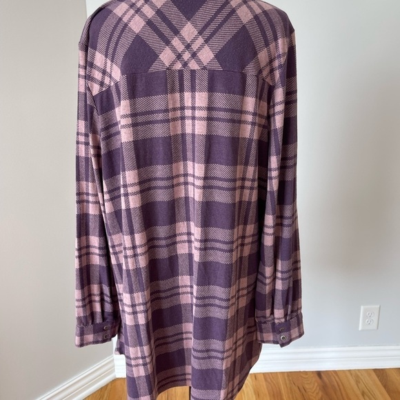 Soft Surroundings soft fleece half zip casual lounge errands work 1X - Picture 13 of 16